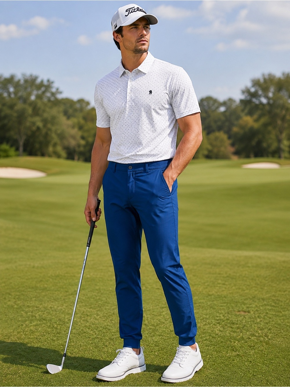 Good Good Navy Blue Golf Pants NWOT